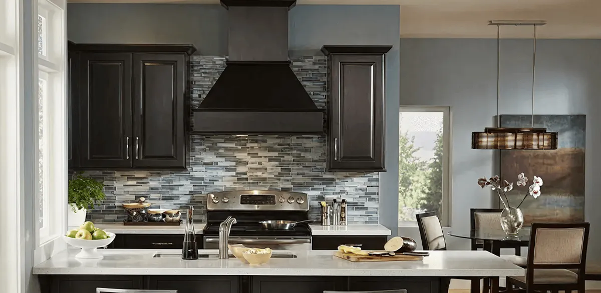Kitchen cabinet painting and refinishing in a modern kitchen in Tallahassee, FL